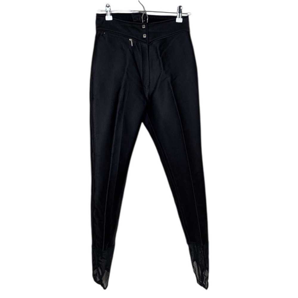 PEREGRINE Sun Valley Women’s Skiwear Stirrup Ski Pants Black SZ 8 Like New EUC